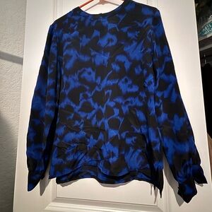 Blue and Black Women's